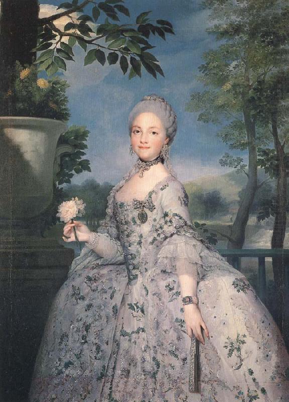 Maria Luisa of Parma, Anton Raphael Mengs